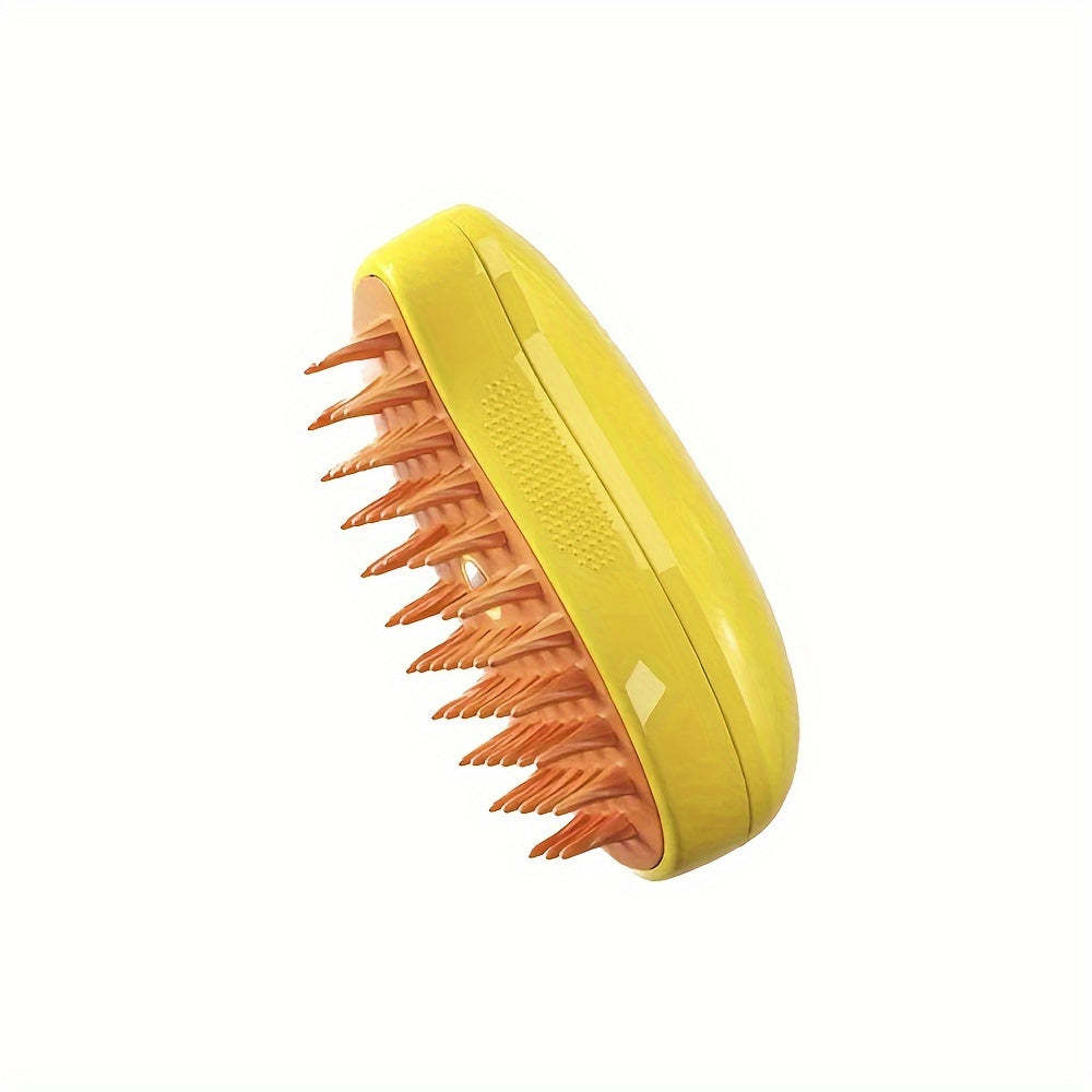 Self-Cleaning Electric Cat & Dog Grooming Comb – Steam Spray, Floating Hair Removal & Massage Brush