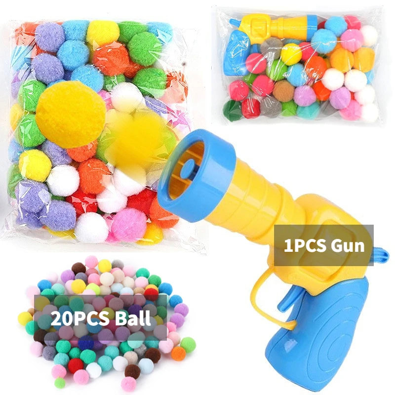 Interactive Plush Ball Launcher - Safe Indoor Cat Entertainment System