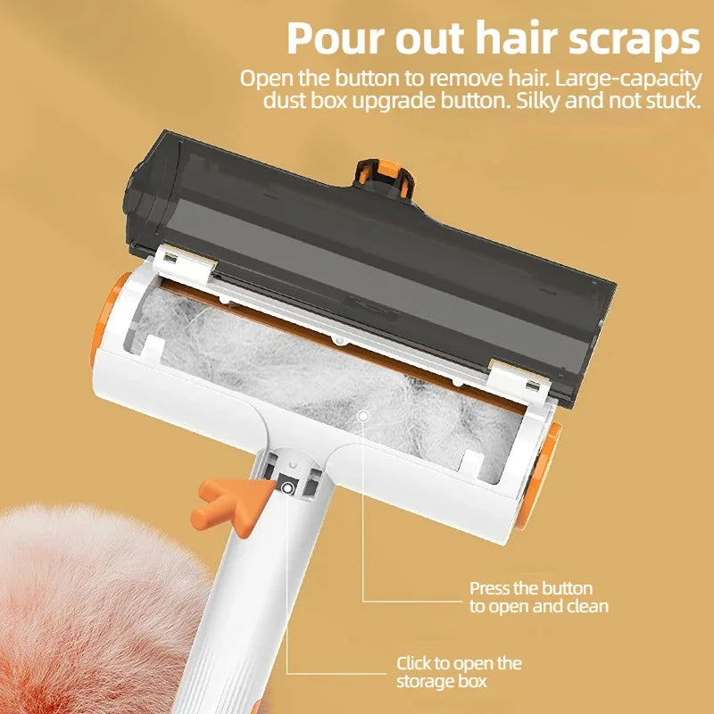 Rouleau Professionnel pour Poils d'Animaux - Outil de Toilettage Multi-Surfaces
