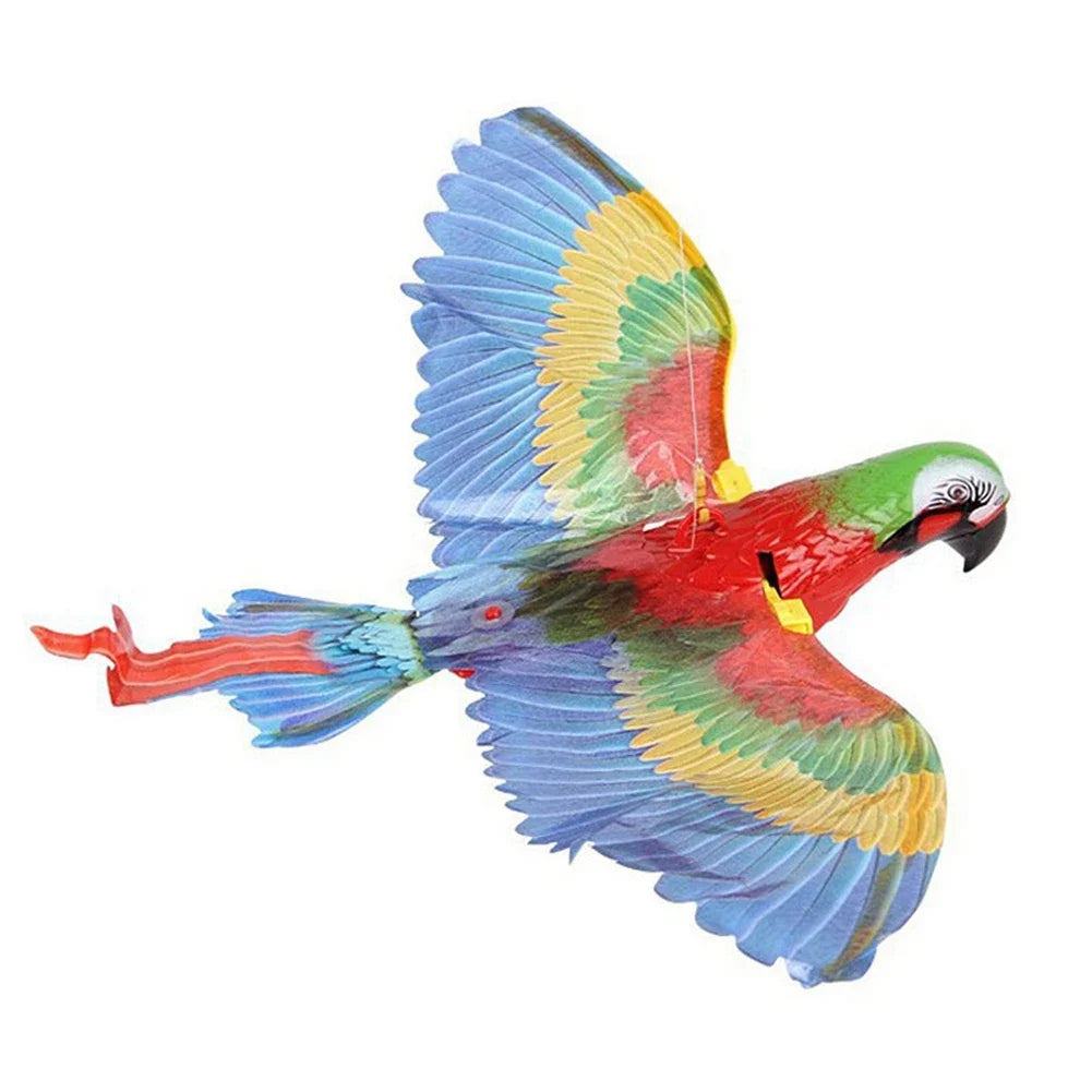 Interactive Flying Eagle Pet Toy - 360° Electronic Motion Simulation