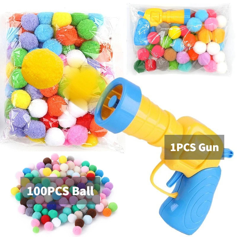 Interactive Plush Ball Launcher - Safe Indoor Cat Entertainment System