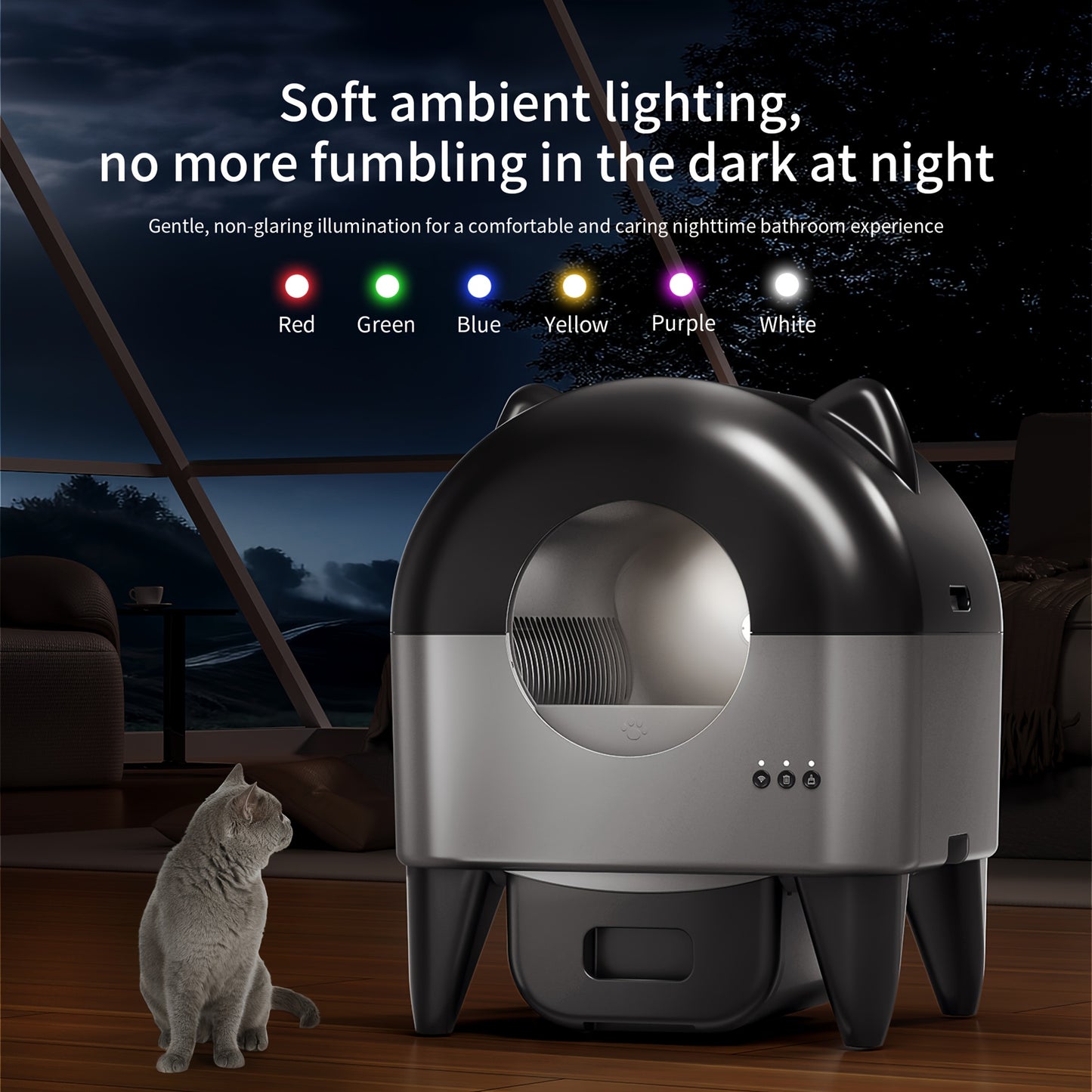 Litière Automatique Autonettoyante pour Plusieurs Chats 🐾