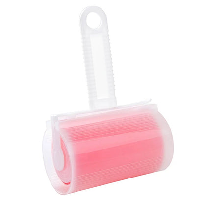 Washable Sticky Roller - Reusable Pet Hair & Dust Remover