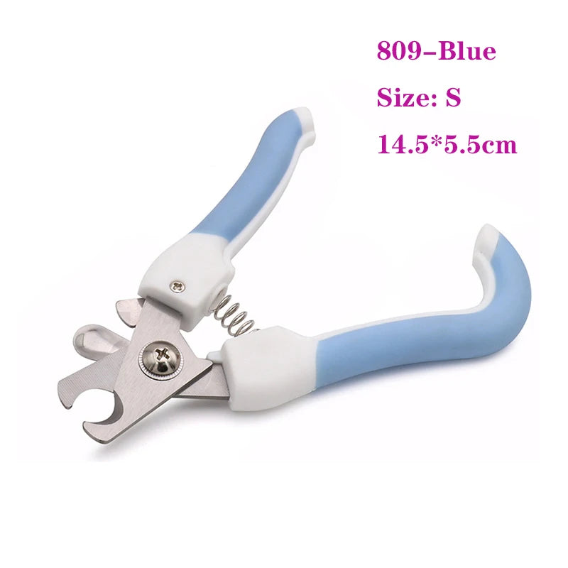 Professional Stainless Steel Pet Nail Clipper - Labor-Saving Design