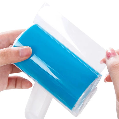 Washable Sticky Roller - Reusable Pet Hair & Dust Remover