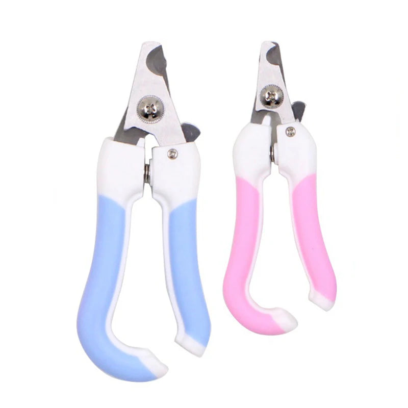 Professional Stainless Steel Pet Nail Clipper - Labor-Saving Design