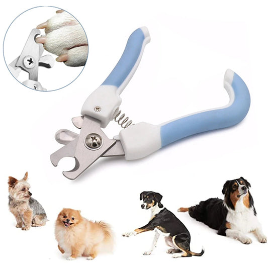 Professional Stainless Steel Pet Nail Clipper - Labor-Saving Design