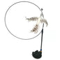 Interactive Bird Wand - Suction Cup Feather Teaser with Bell