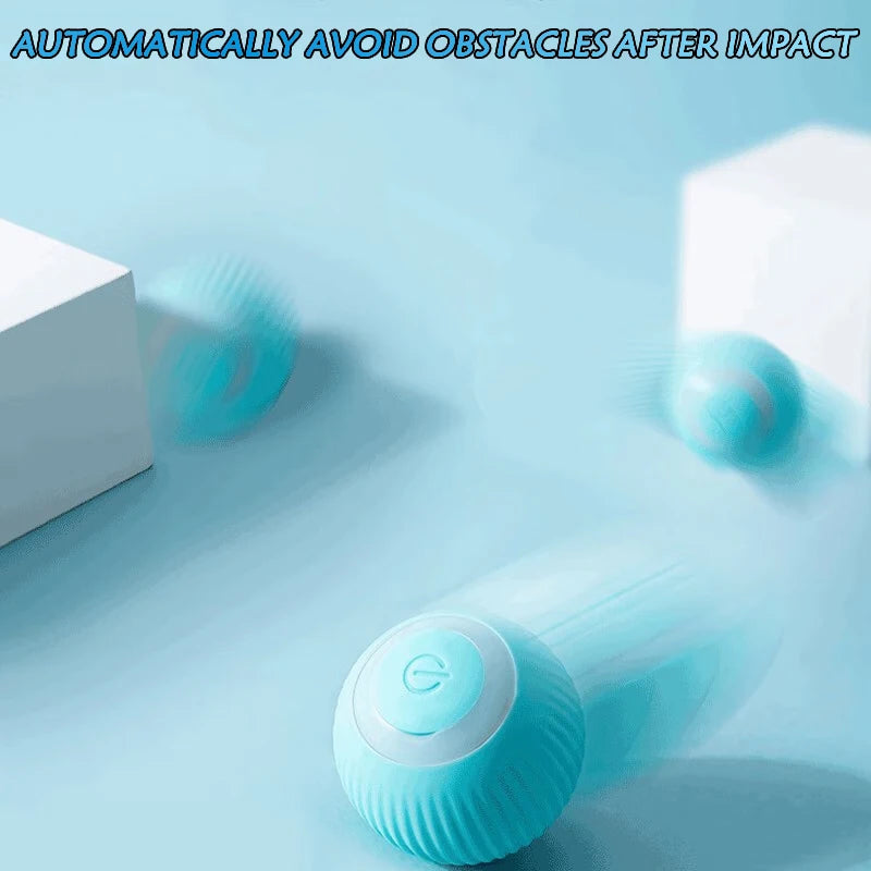 Smart Rolling Magic Ball Set - 2PC Electronic Interactive Cat Toy