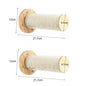 4-Step Wall-Mounted Cat Climbing Stairway - Sisal Scratch Posts