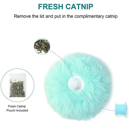 Smart Interactive Sound Ball - Electric Touch-Activated Catnip Toy