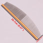 Professional Aluminum Crescent Comb - Salon-Grade Pet Grooming Tool