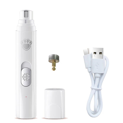 Rechargeable Pet Nail Grinder - Painless Paw Grooming Tool