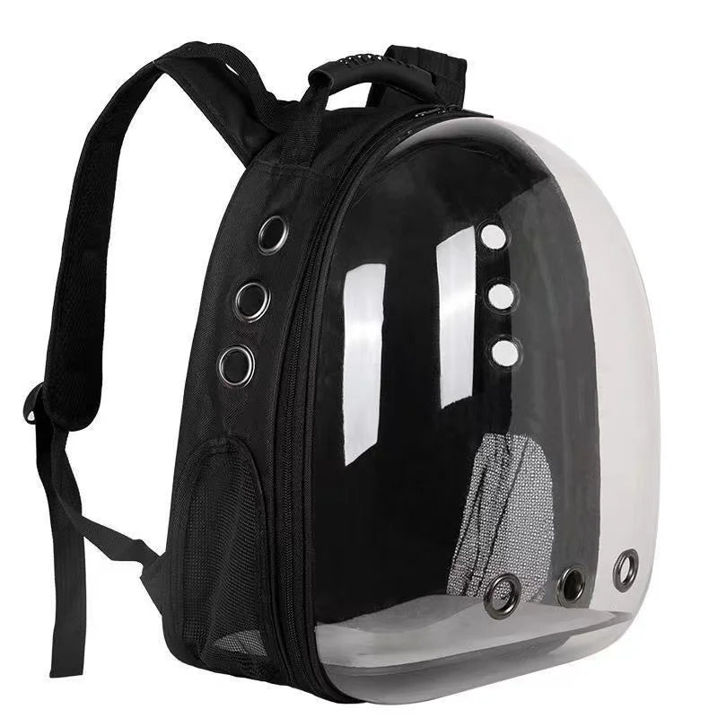 Space Capsule Pet Carrier Backpack - Transparent Bubble Design