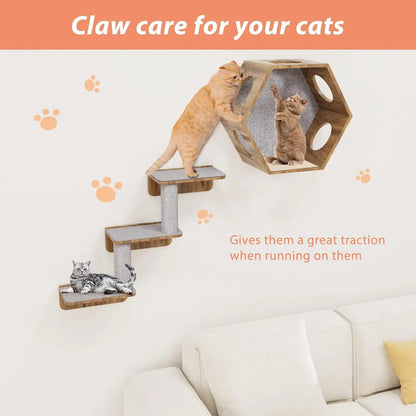 Self-Adhesive Cat Scratch Protection Mat - Furniture Guard