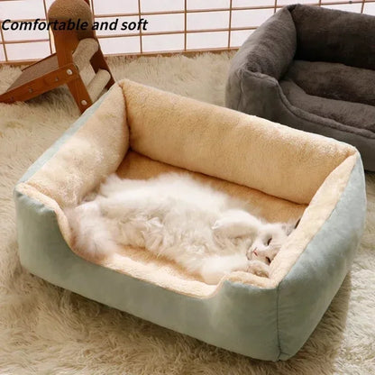 Cozy Pet Bed Basket - Premium Comfort Nest
