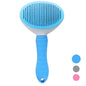 Self-Cleaning Slicker Pet Brush - One-Touch Hair Release System