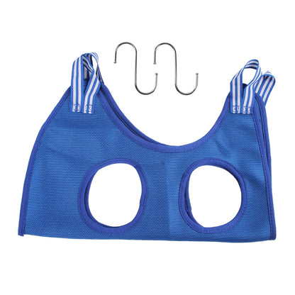 Cat Grooming Hammock - Anti-Scratch Restraint System for Safe Nail Trimming