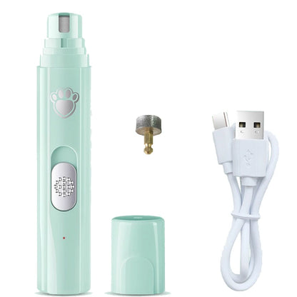 Rechargeable Pet Nail Grinder - Painless Paw Grooming Tool