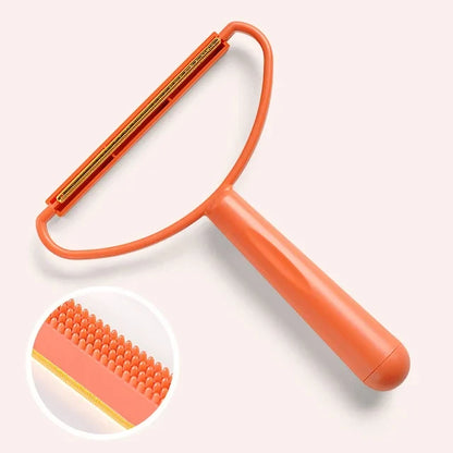 Portable Pet Hair Scraper - Manual Lint & Hair Removal Tool