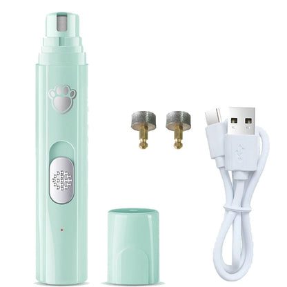 Rechargeable Pet Nail Grinder - Painless Paw Grooming Tool