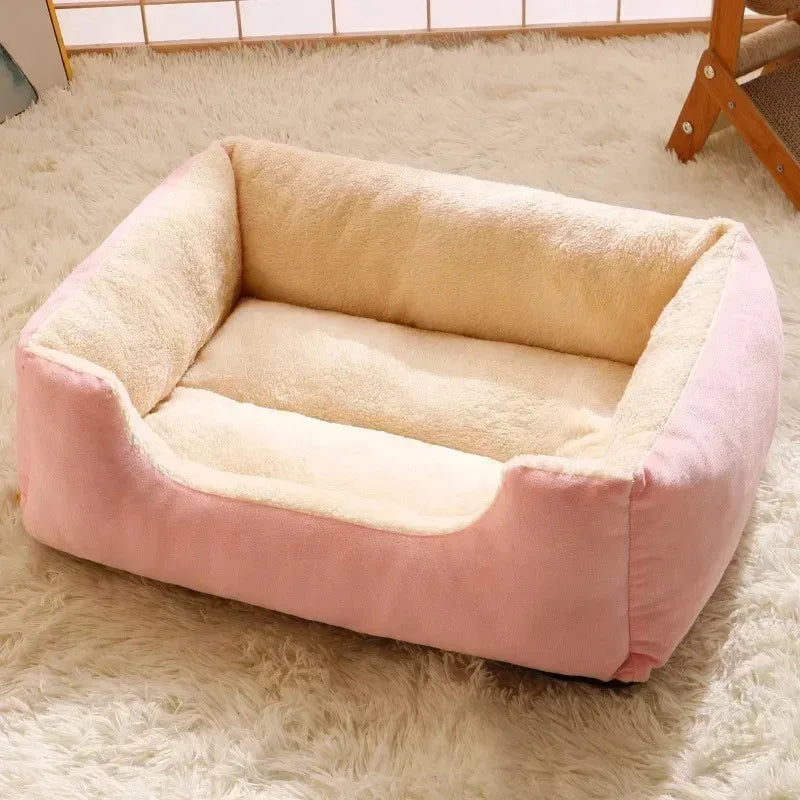 Cozy Pet Bed Basket - Premium Comfort Nest