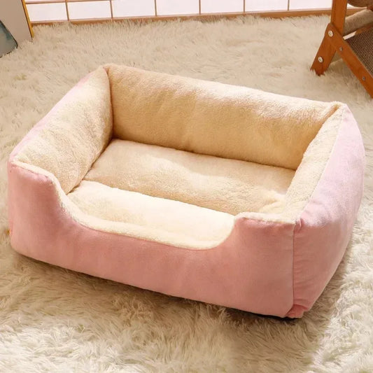 Cozy Pet Bed Basket - Premium Comfort Nest