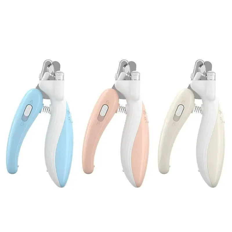 2-in-1 LED Electric Pet Nail Care Kit - Clipper & Grinder