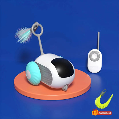 Smart Remote Control Pet Chase Car - 2-Mode Interactive Training Toy