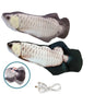 Electric Flipping Fish - USB Rechargeable Interactive Motion Cat Toy