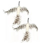 Interactive Bird Wand - Suction Cup Feather Teaser with Bell