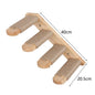 4-Step Wall-Mounted Cat Climbing Stairway - Sisal Scratch Posts