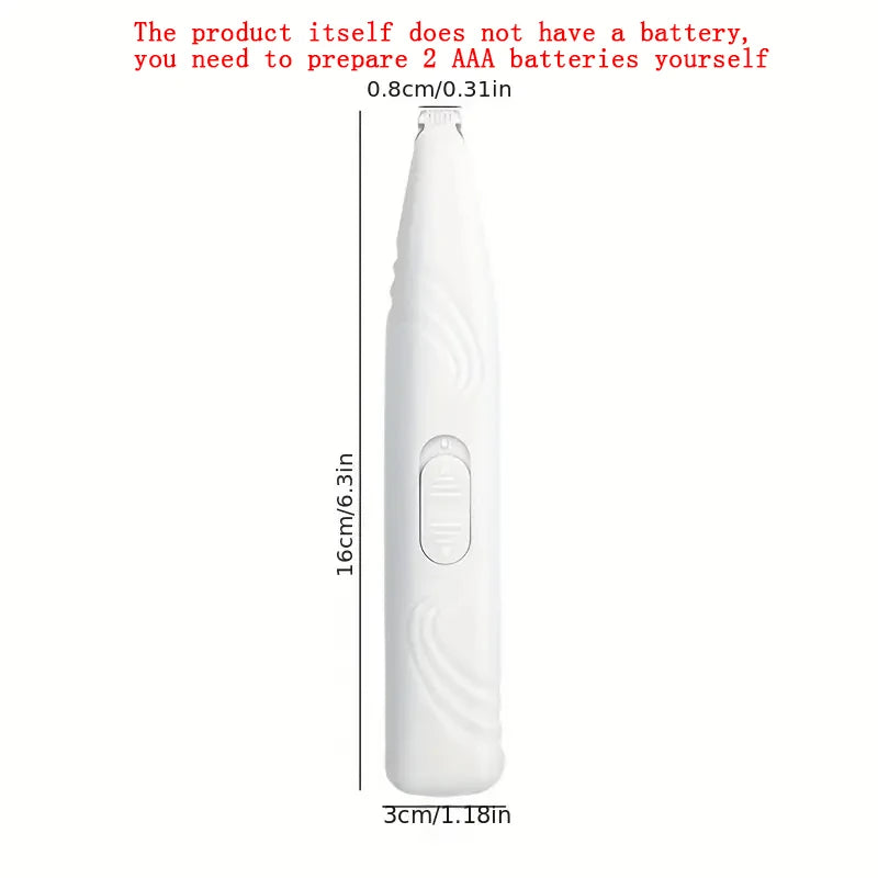 Manual Pet Precision Clipper - No Battery Quiet Grooming Tool