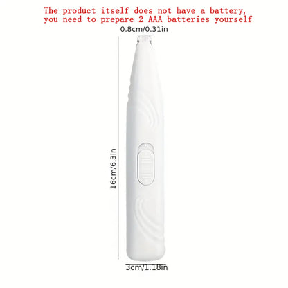 Manual Pet Precision Clipper - No Battery Quiet Grooming Tool