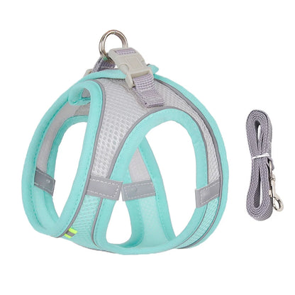 Adjustable Pet Harness & Leash Set - Safe Walking System