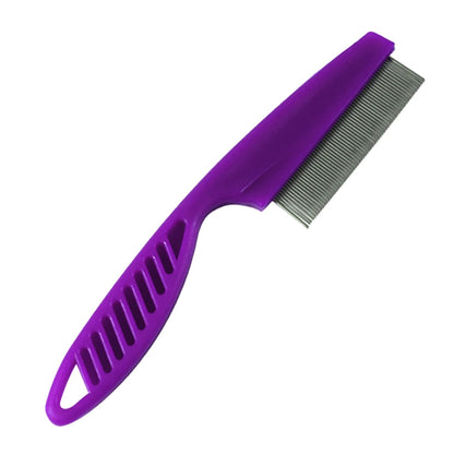 Professional Flea Detection Comb - Stainless Steel Fine-Tooth Design