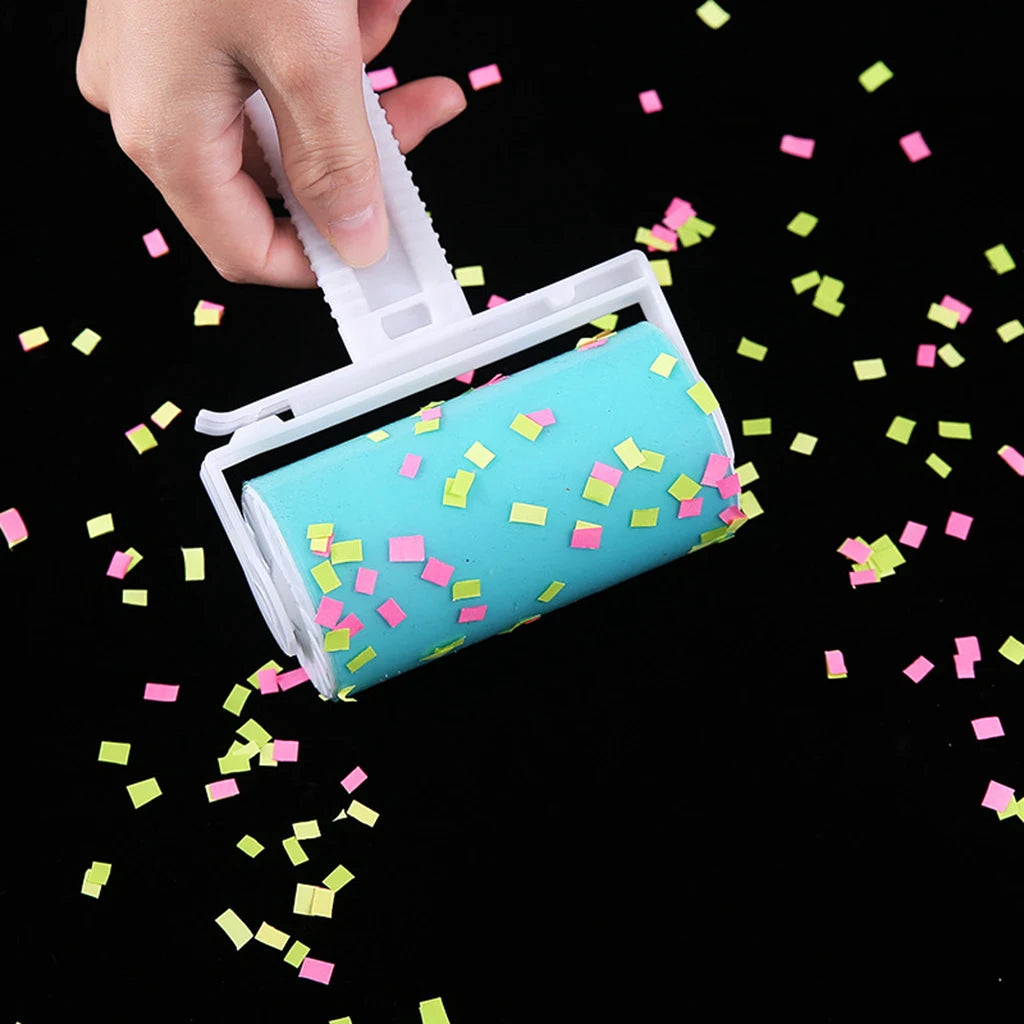 Washable Sticky Roller - Reusable Pet Hair & Dust Remover
