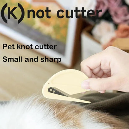 5-Piece Professional Pet Knot Cutter Set - Safe De-matting Tools