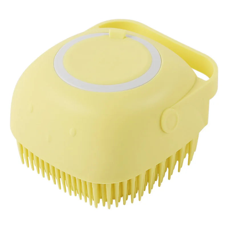 Silicone Pet Bath & Massage Glove - Built-in Shampoo Dispenser