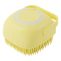 Silicone Pet Bath & Massage Glove - Built-in Shampoo Dispenser