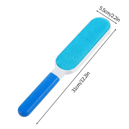 Brosse Magique Réutilisable pour Charpie et Poils - Brosse Statique Autonettoyante
