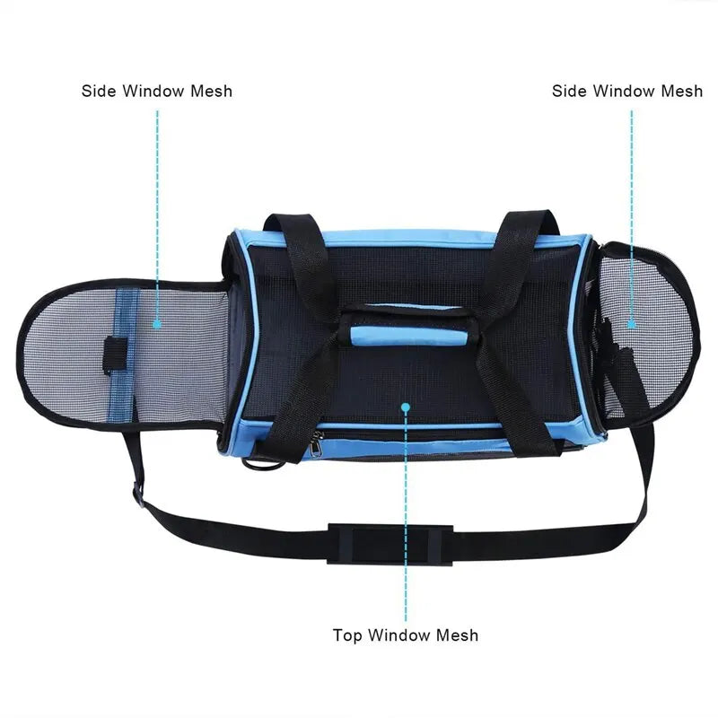 Comfort-Plus Soft-Sided Pet Carrier - Portable Travel Solution