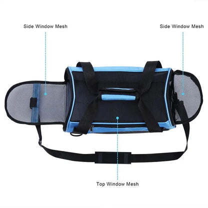 Comfort-Plus Soft-Sided Pet Carrier - Portable Travel Solution