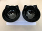 Elevated Double Pet Bowl Set - Non-Slip Raised Feeding Station