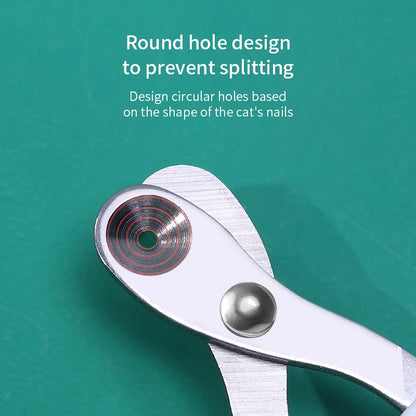Professional Small Pet Nail Clippers - Precision Stainless Steel