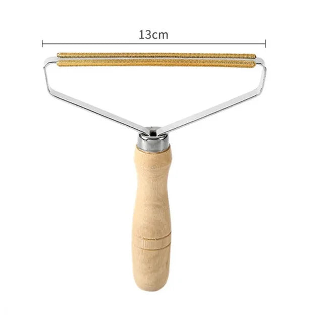 Portable Pet Hair Scraper - Manual Lint & Hair Removal Tool
