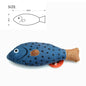 Interactive 3D Fish Catnip Toy - Realistic Plush with Sound & Crinkle