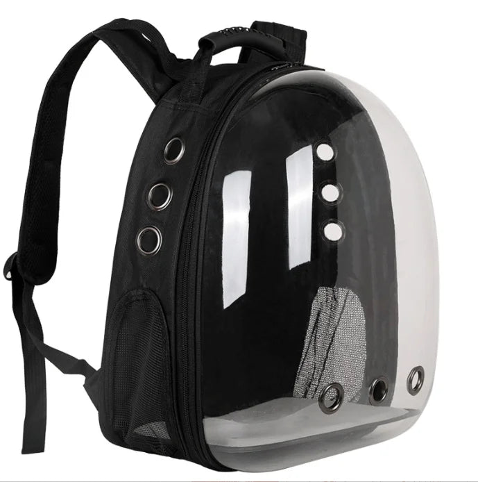 Space Capsule Pet Carrier Backpack - Transparent Bubble Design