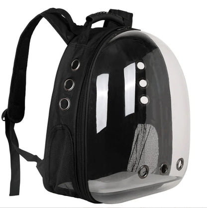 Space Capsule Pet Carrier Backpack - Transparent Bubble Design