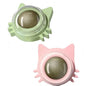 Lickable Catnip Dental Care Balls - Interactive Treat & Teeth Cleaning Toy